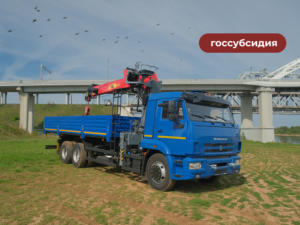 Бортовой автомобиль КАМАЗ 65117 с КМУ FG 716 HP