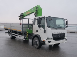 Бортовой автомобиль КАМАЗ Компас-12 с КМУ FG 516 (платформа 6,2 м)