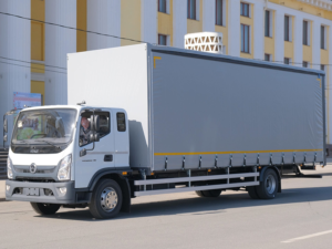 Тентованный грузовик 55 м³ ГАЗ Валдай-12