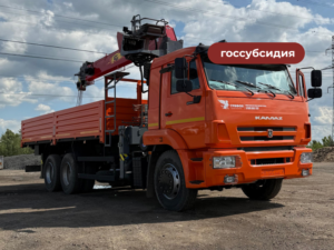 Бортовой автомобиль КАМАЗ 65115 с КМУ FG 716 HP
